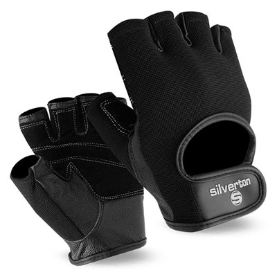 Weight Lifting Gym Fitness Body Building Fingerless Gloves - 155