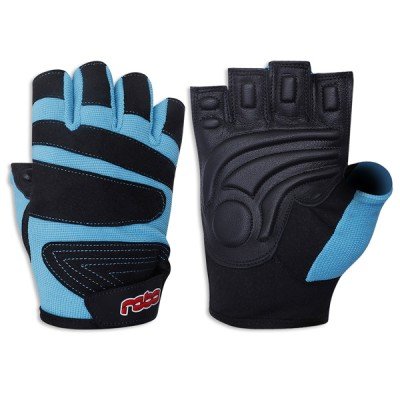 Ladies Fitness Gloves Training Gym Workout Women Yoga Weight Lifting Gloves-Sky Blue