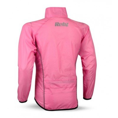 Ladies Women Cycling Rain Jacket Long Sleeves Pink
