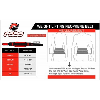 Weight Lifting Neoprene Belt Lumber Pain Back Support Fluorescent