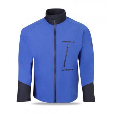 Cycling Winter Soft Shell Thermal Jacket Blue